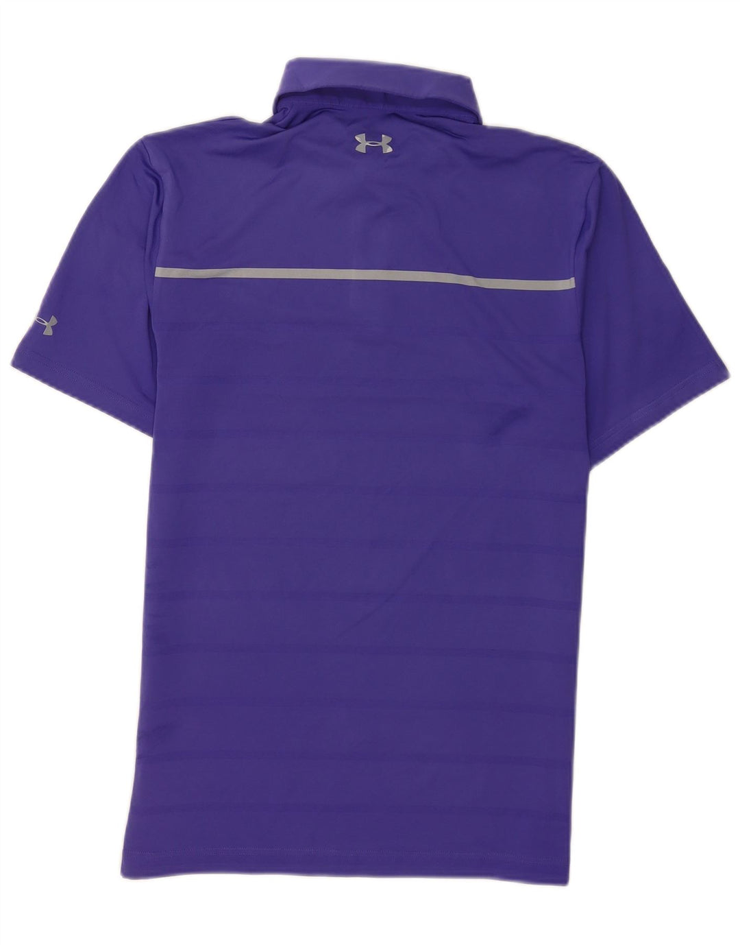 Under Armour herre poloshirt Lille lilla stribet polyester