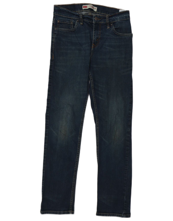 Levi's Boys 502 Regular Tapered Jeans 13-14 år W27 L27 Marineblå Bomuld