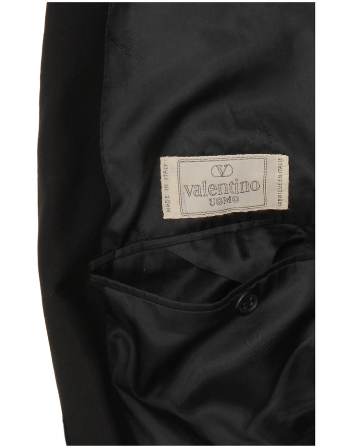Valentino Herre 2-knaps blazerjakke UK 38 Medium Sort