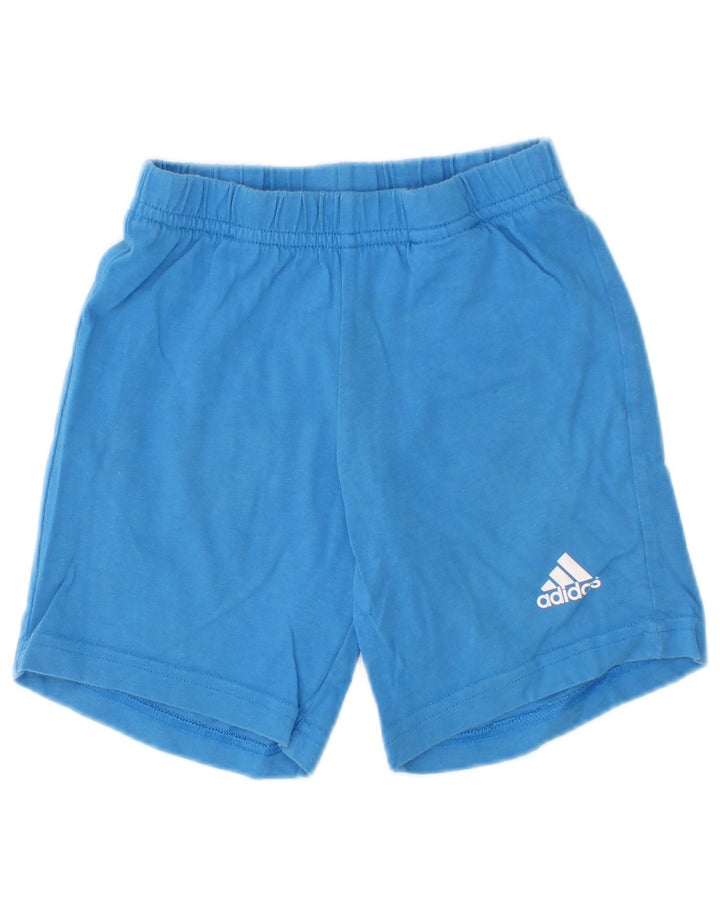 Adidas drenge sportsshorts 2-3 år blå bomuld