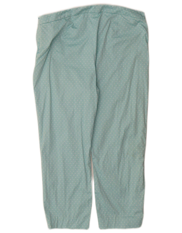 Marks & Spencer Dame Capri Bukser UK 14 Medium W32 L22 Turkis