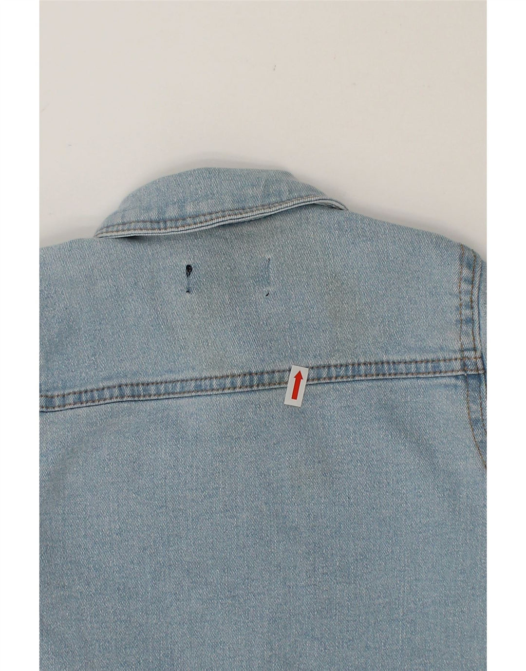 DKNY Girls Crop Denim Jacket 4-5 Years Blue Cotton Vintage Dkny and Second-Hand Dkny from Messina Hembry 