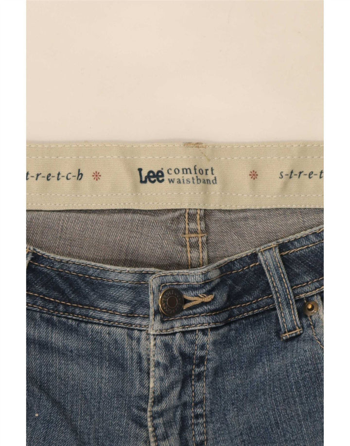 Lee Dame Stretch Straight Jeans W32 L30 Blå