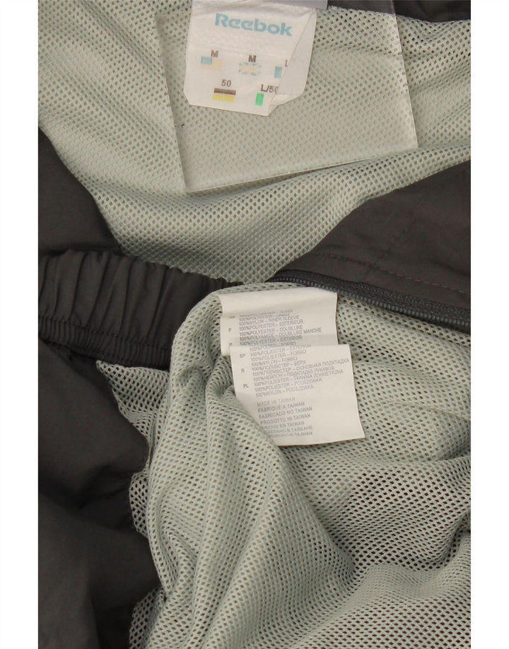 Reebok Herre Loose Fit træningsdragt Topjakke Medium Grey Colourblock