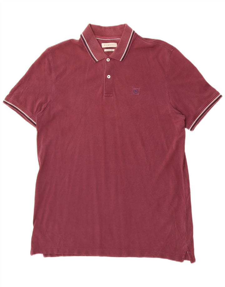 Bugatti herre poloshirt XL rødbrun