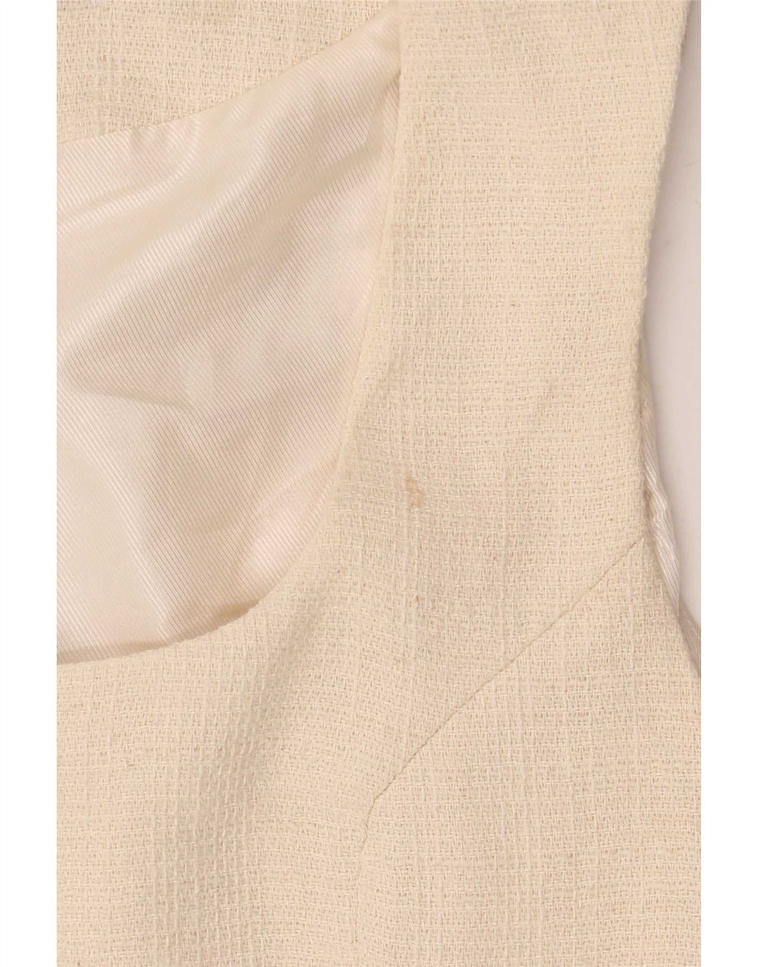 Zara Damevest UK 12 Medium Beige Bomuld