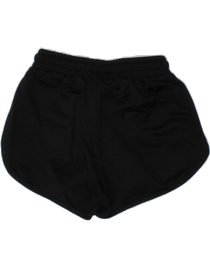 ELLESSE Womens Sport Shorts UK 4 XS Black Polyester Vintage Ellesse and Second-Hand Ellesse from Messina Hembry 