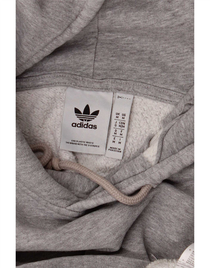 Adidas Herre hættetrøje Jumper Medium Grey Flecked Bomuld