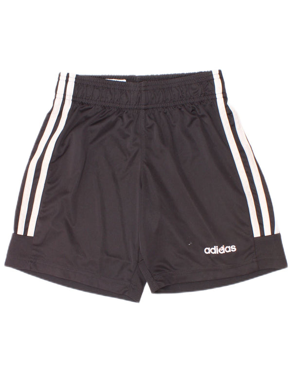 Adidas drenge sportsshorts 9-10 år sort polyester