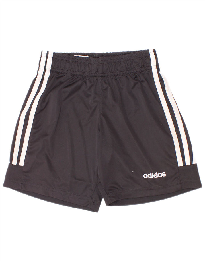 Adidas drenge sportsshorts 9-10 år sort polyester