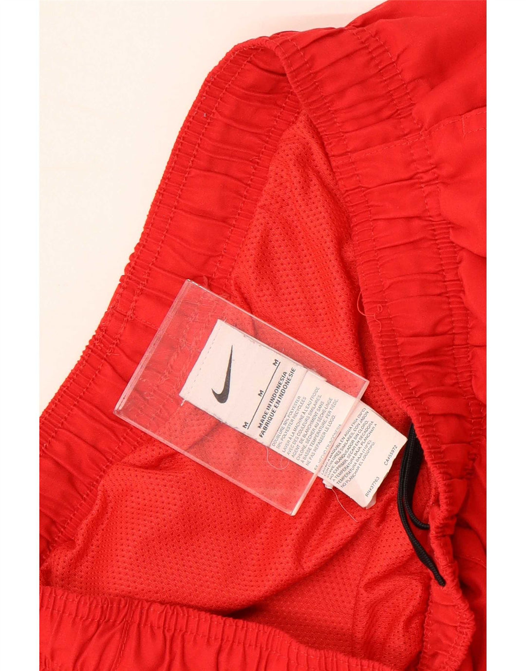 Nike sportsshorts til mænd, medium rød polyester