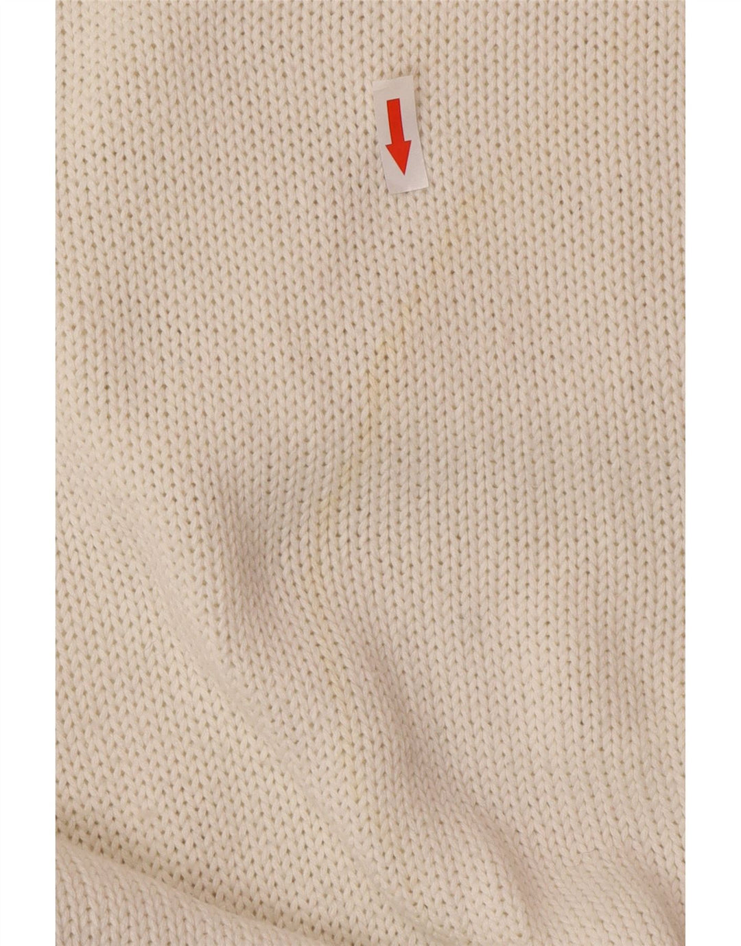 Carrera herre sweater med rund hals XL hvid bomuld