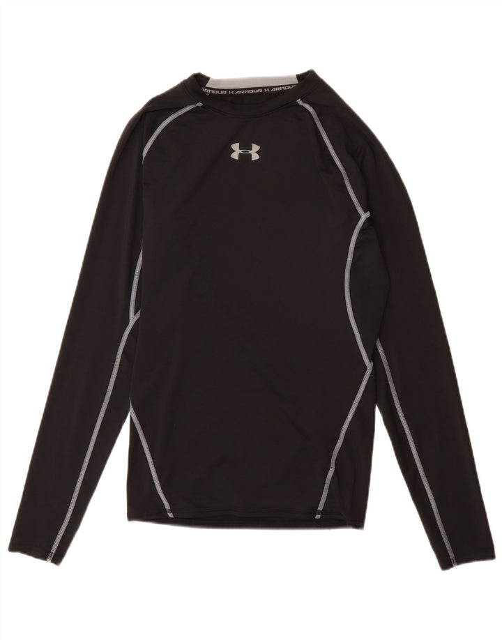 Under Armour Herre Compression Top Langærmet Medium Sort