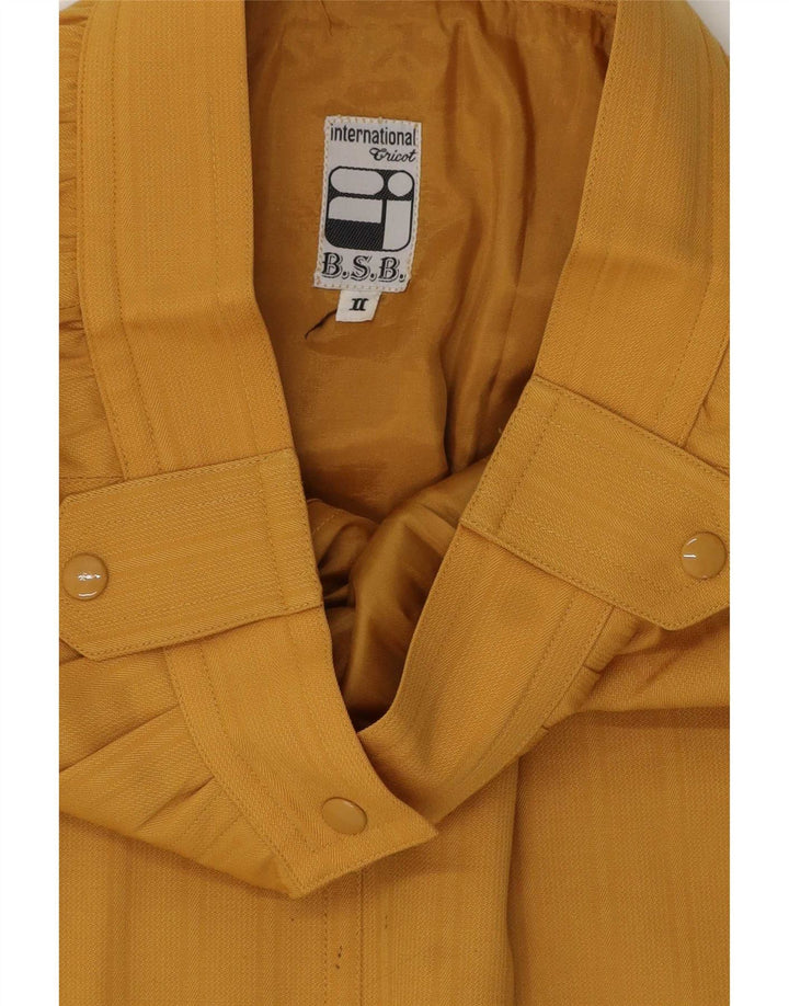 Vintage A-line nederdel til kvinder, lille W26 gul