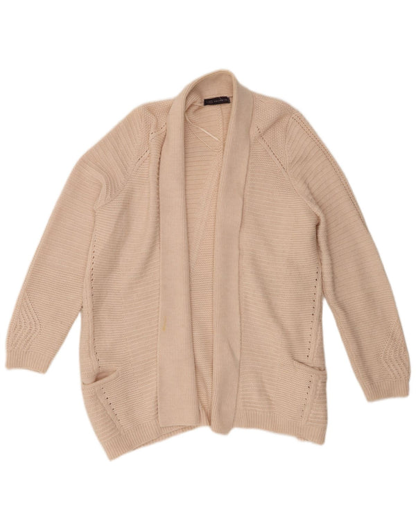Marks & Spencer Dame Cardigan Sweater UK 20 2XL Off White Akryl