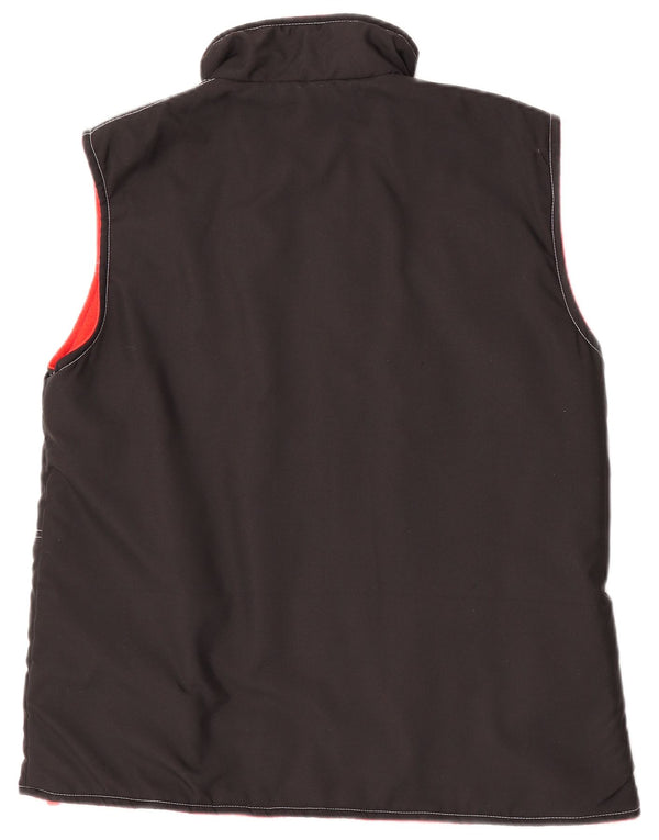 Lotto Herre Reversible Gilet UK 36 Small Black Polyester