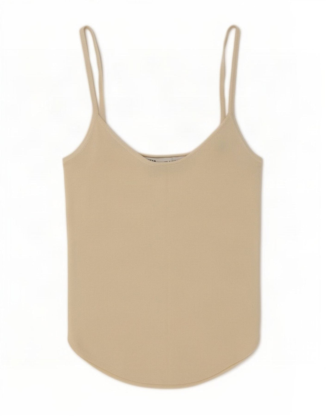 Zara Dame Cami Top UK 8 Small Off White