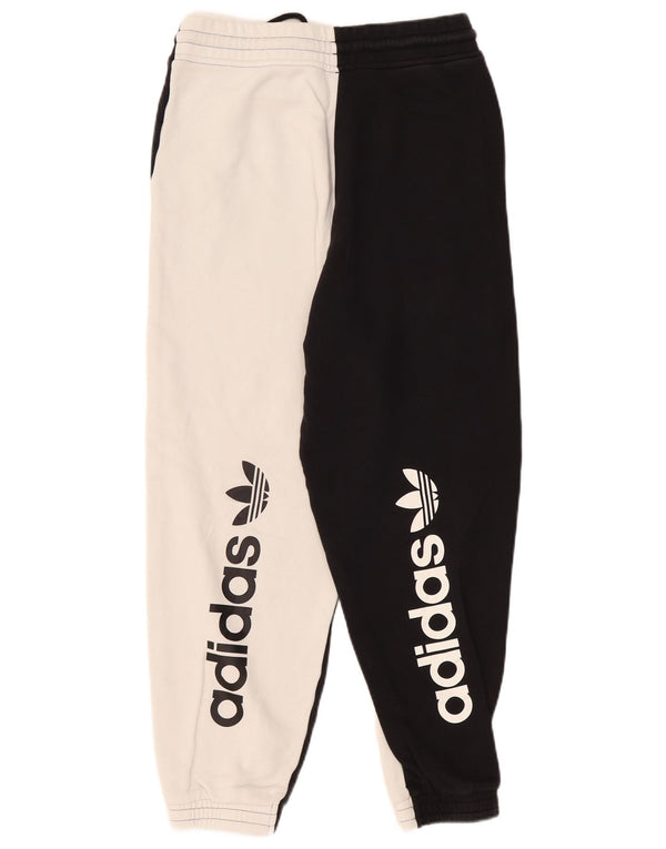 Adidas træningsdragt til kvinder Joggers UK 12 Medium Black Colourblock