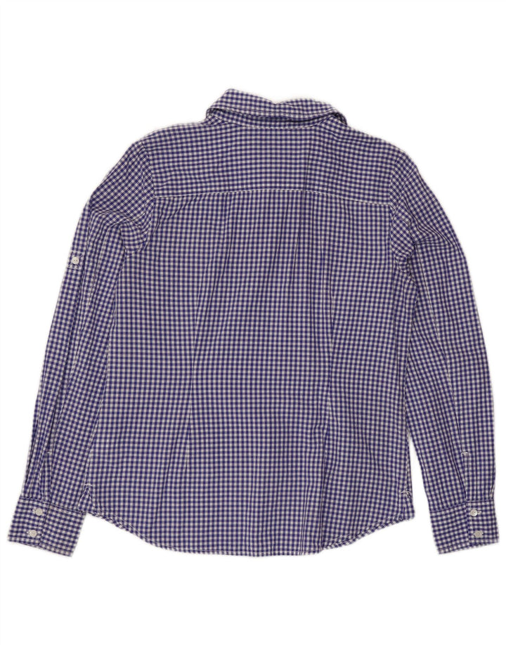 Tommy Hilfiger Dameskjorte UK 12 Medium Blue Gingham Cotton
