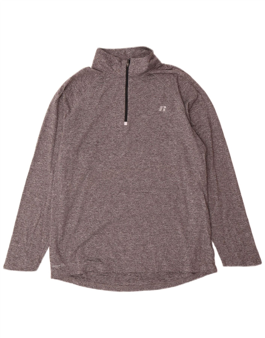 RUSSELL ATHLETIC Herre Dri-Power Pullover træningsdragt Top UK 42/44 Large Grey