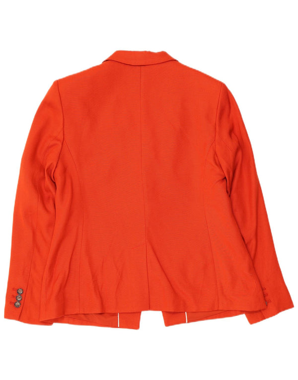 Banana Republic Womens Petite 1-knap blazerjakke UK 10 Small Orange