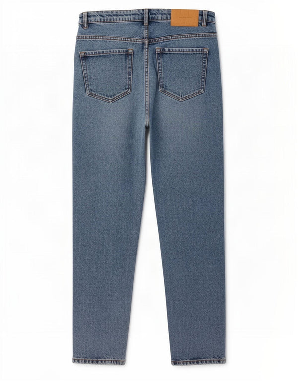 Zara Womens Tapered Jeans EU 36 XS W26 L26 Blå Bomuld
