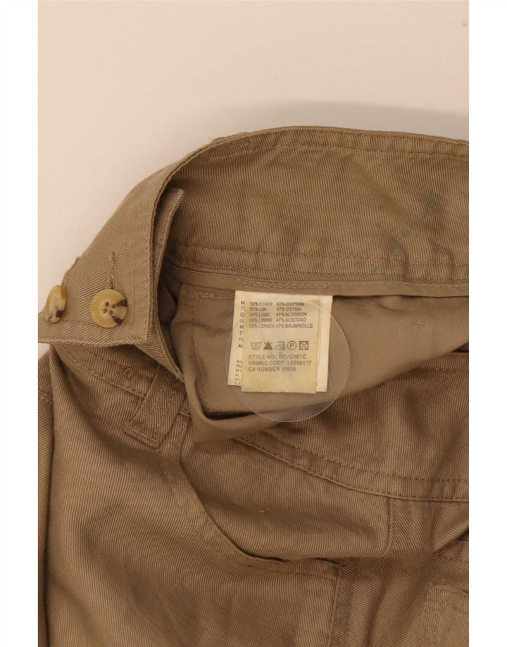 Marlboro Classics Dame A-Line nederdel EU 38 Medium W26 Khaki Linned
