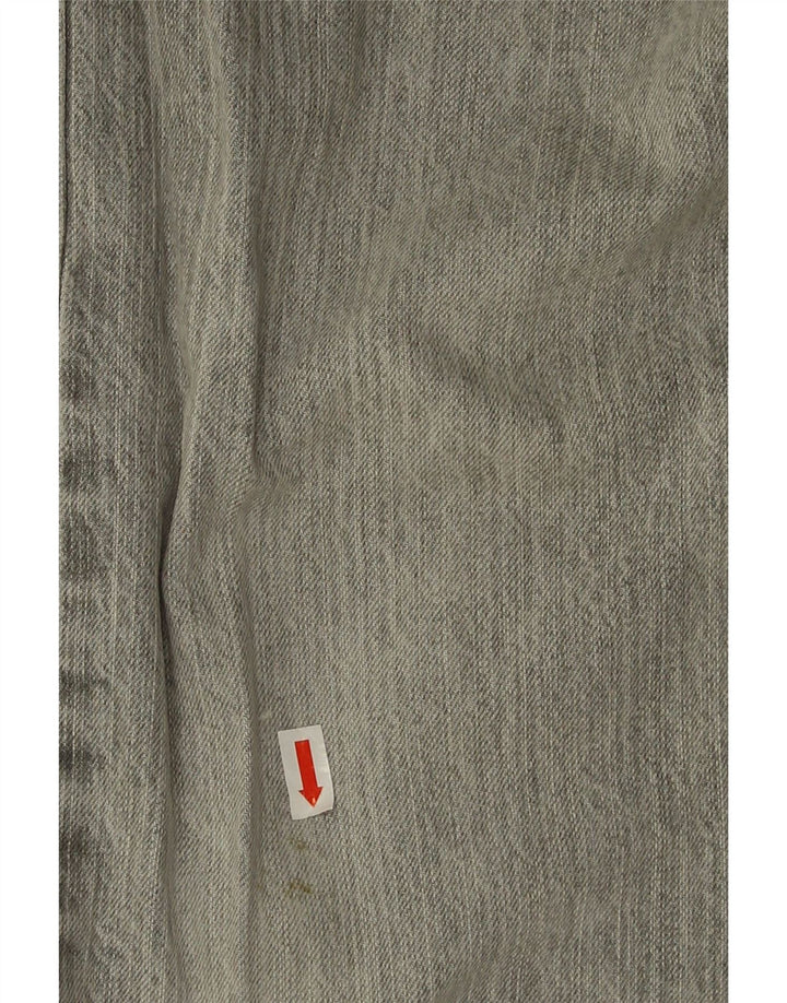 Marks & Spencer Straight Jeans til mænd W34 L33 Grå bomuld