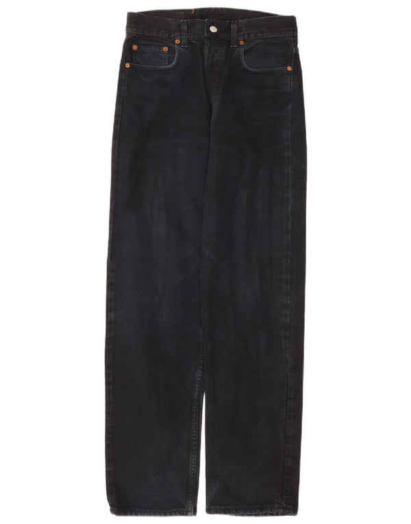 Levi's Herre 501 Straight Jeans W28 L30 Marineblå Bomuld