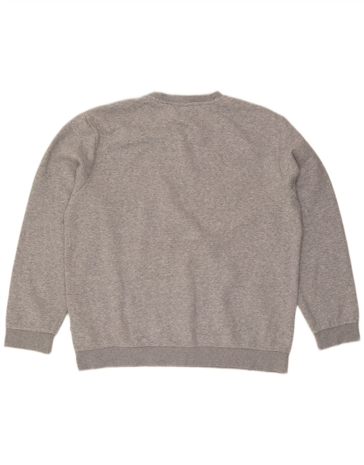Fila Sweatshirt til mænd 2XL Grå Flecked Bomuld