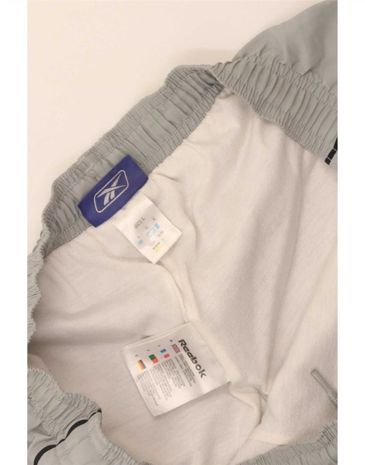 Reebok Herre træningsdragt Bukser Joggers Large Grå Polyester