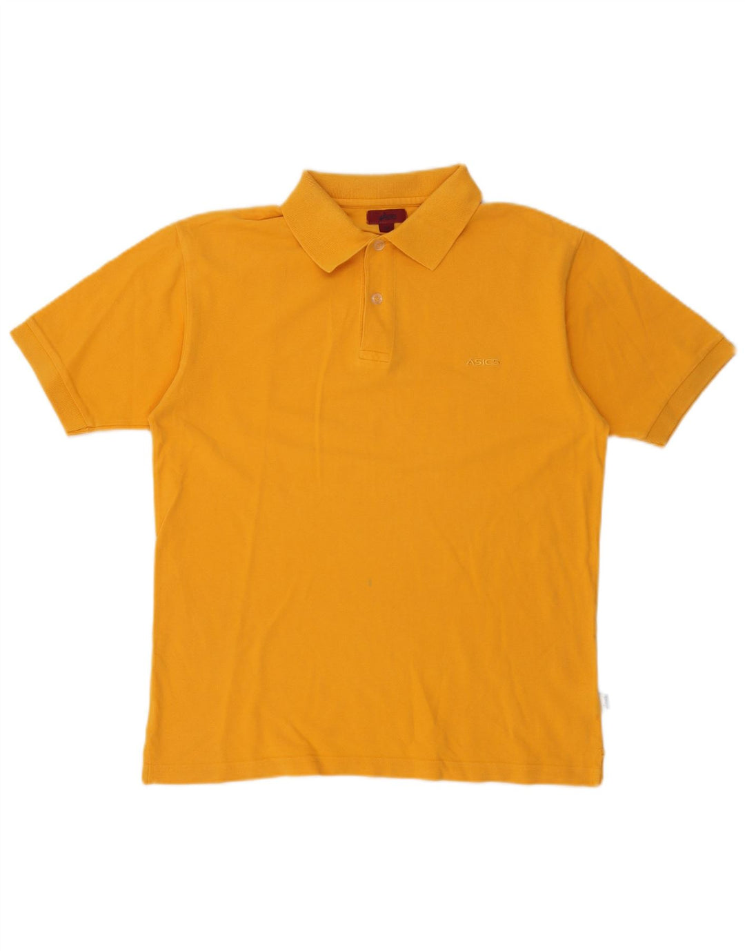 Asics herre poloshirt Medium gul bomuld