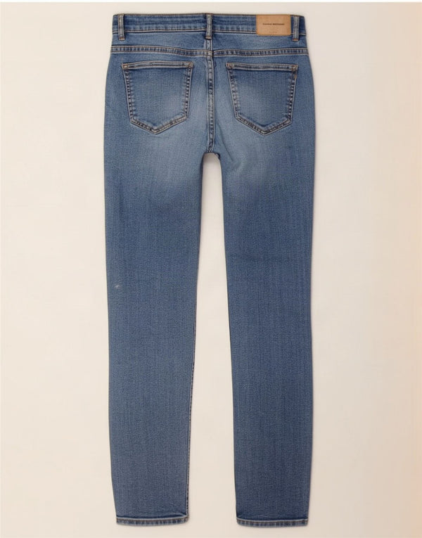 Zara Dame Trafaluc Slim Jeans EU 38 Small W28 L28 Blå