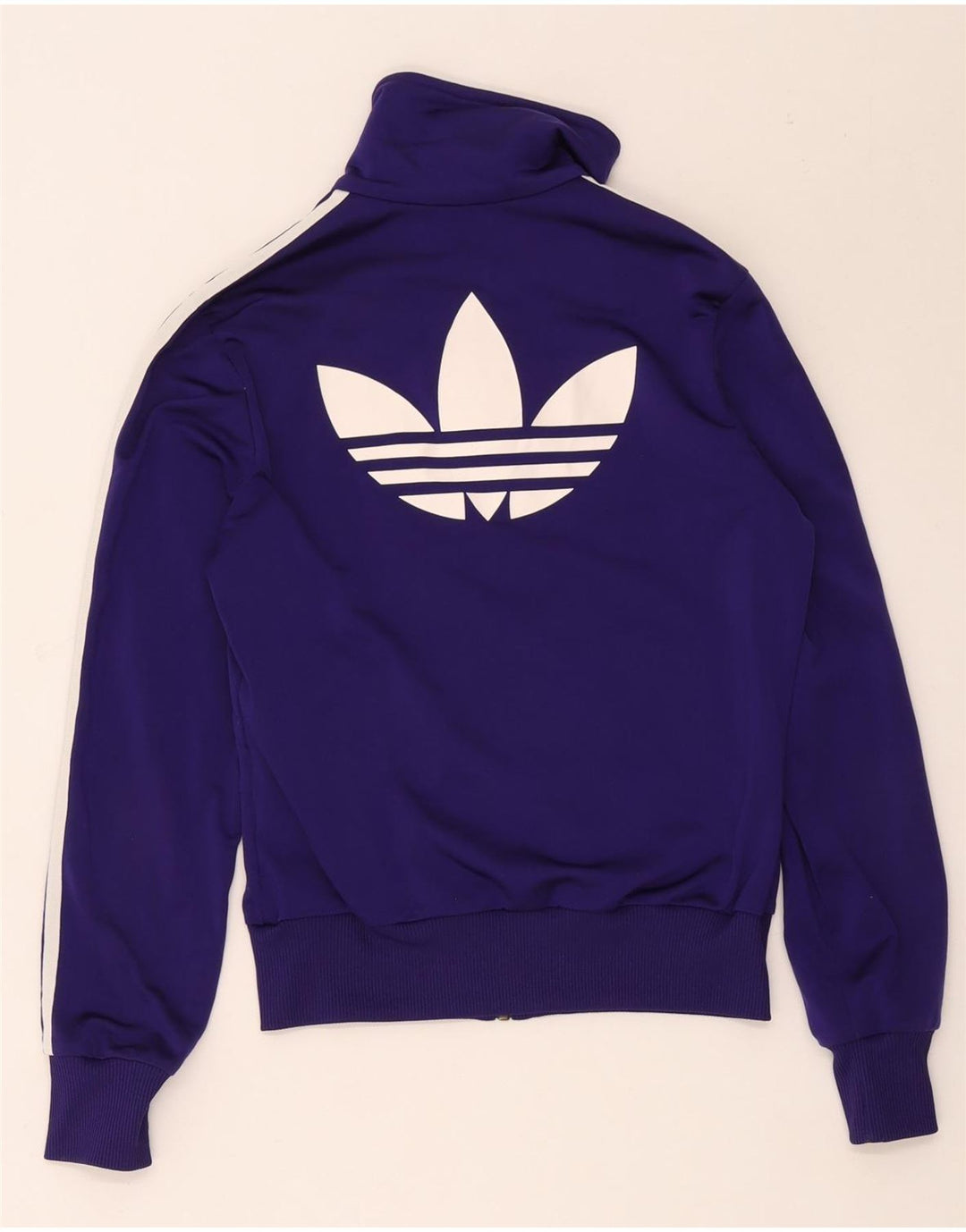 Adidas Grafisk træningsdragt topjakke til kvinder EU 38 Medium Lilla Polyester