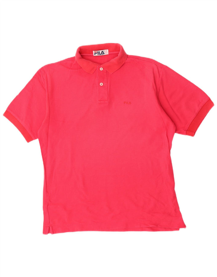 Fila Polo Shirt til mænd IT 48 Medium Pink
