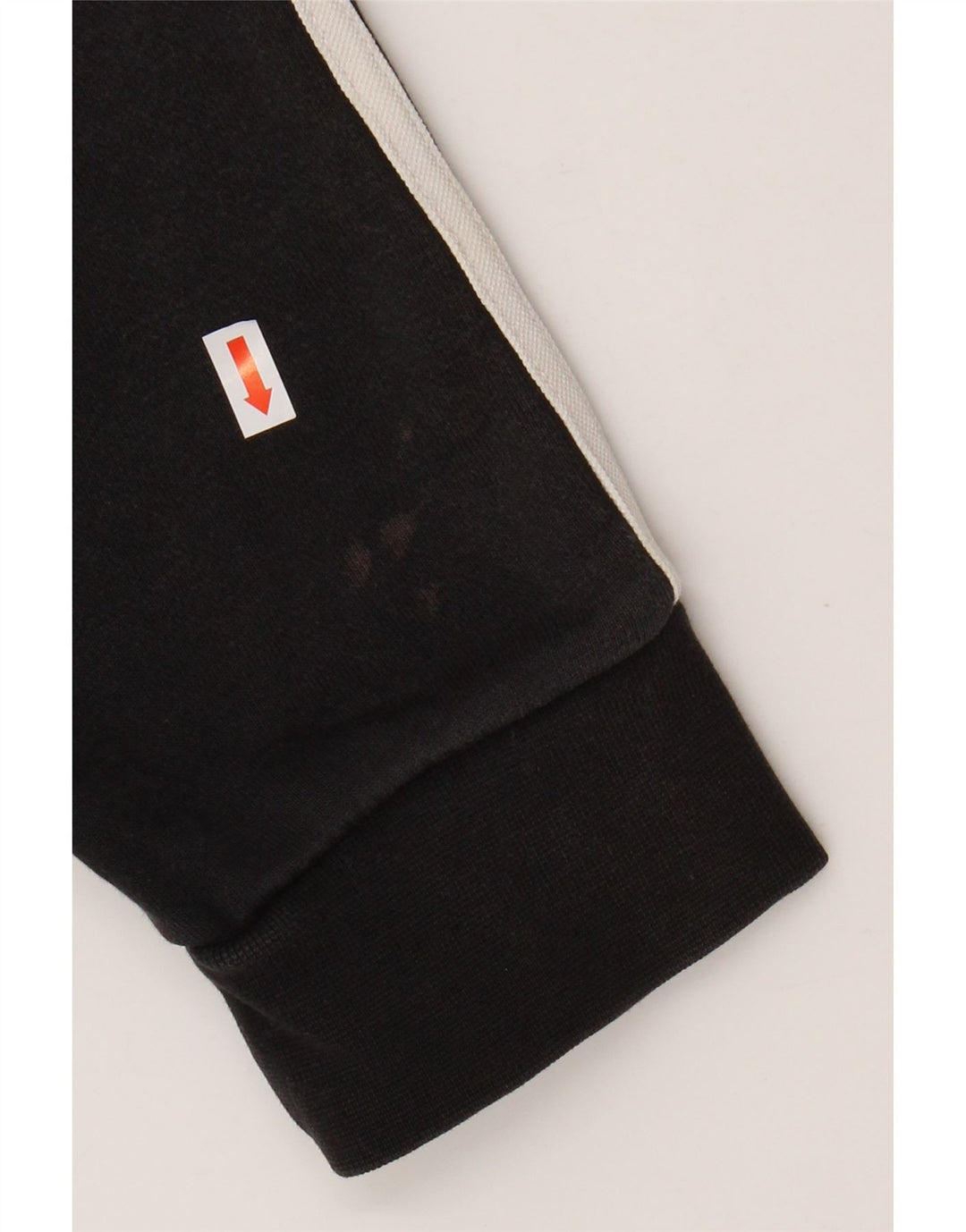 ADIDAS Hættetrøje med lynlås til mænd Stor sort bomuld