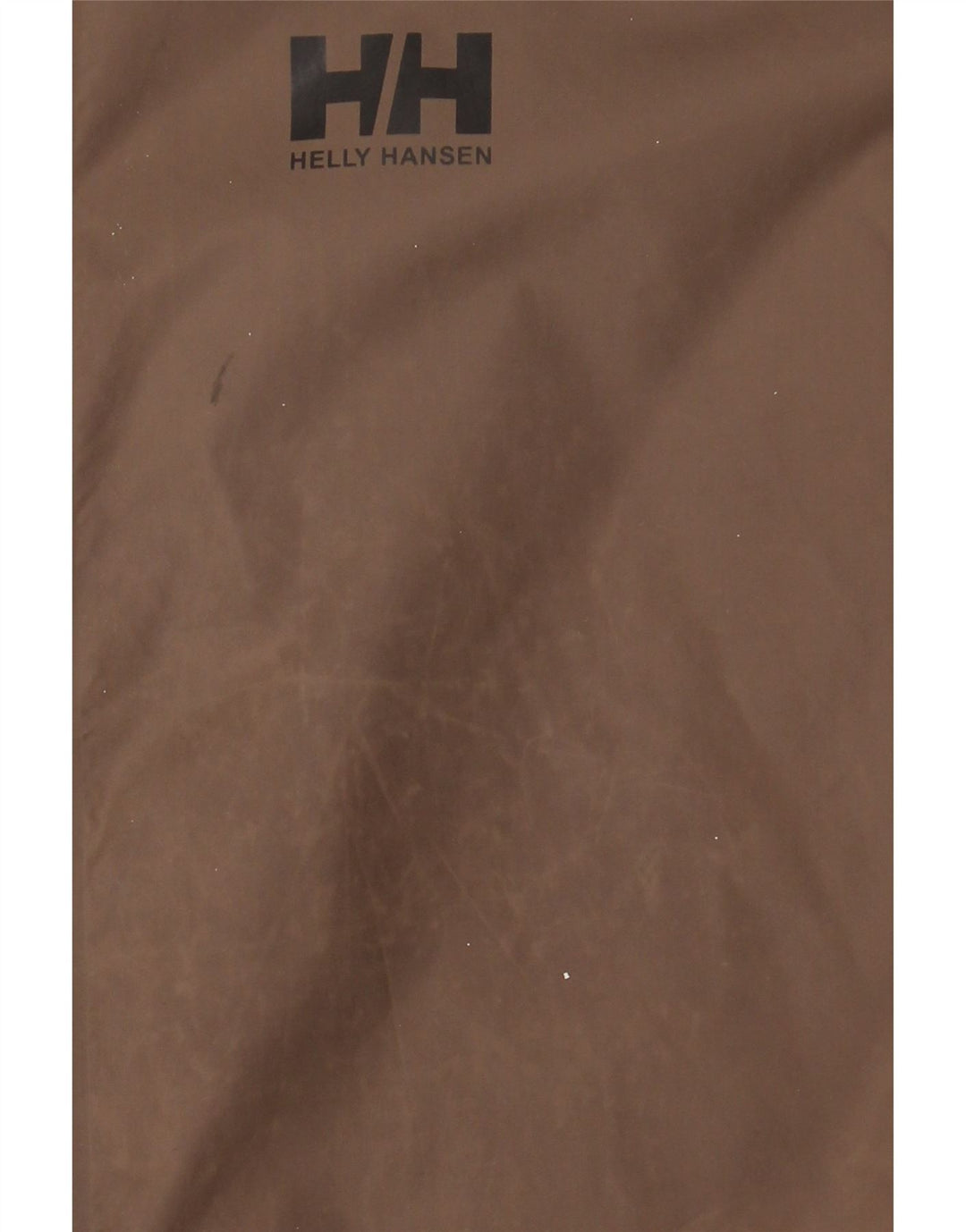 Helly Hansen Regnjakke med hætte til mænd UK 40 Stor Beige Polyamid