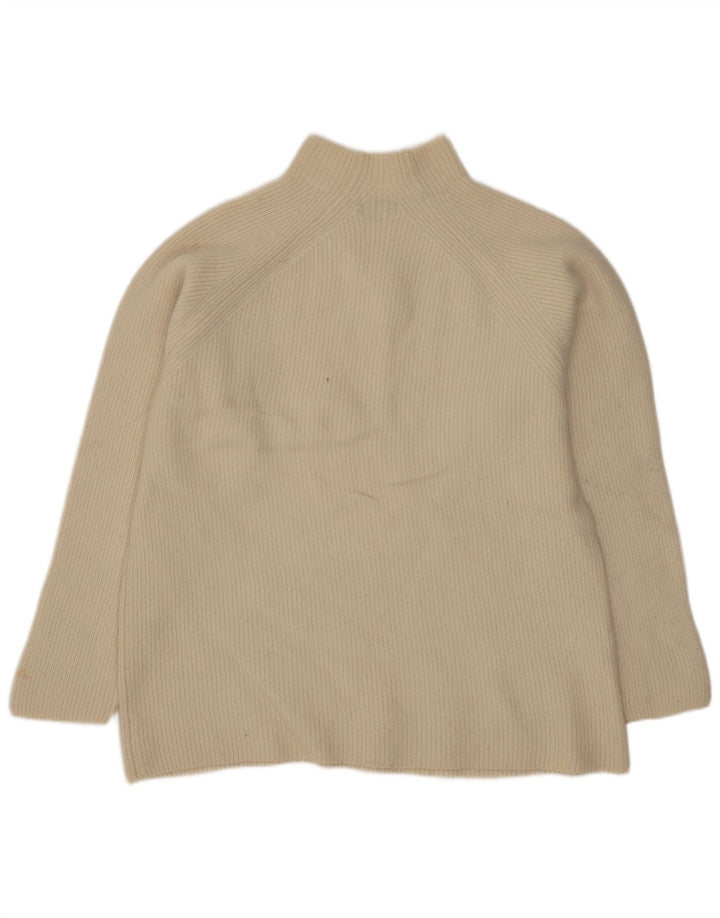 MARINA YACHTING Herre Turtle Neck Jumper Sweater Stor Beige Uld