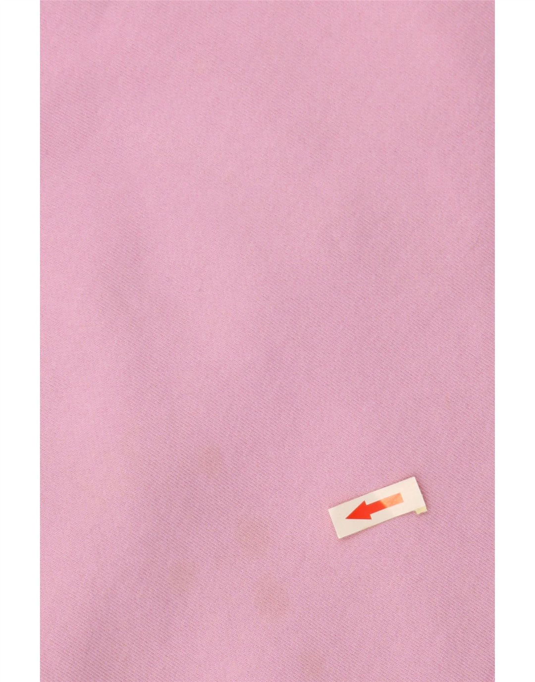 CREW TØJ Dame Crop Hoodie Jumper UK 18 XL Pink Bomuld