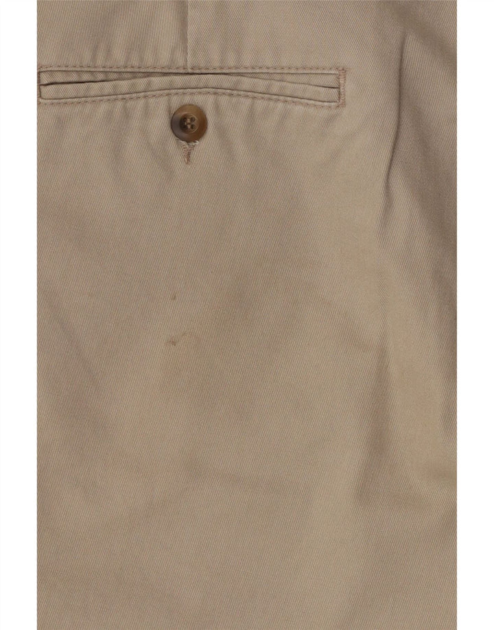 Dockers Herre Khakis Pegged Chino Shorts W33 Medium Beige Bomuld