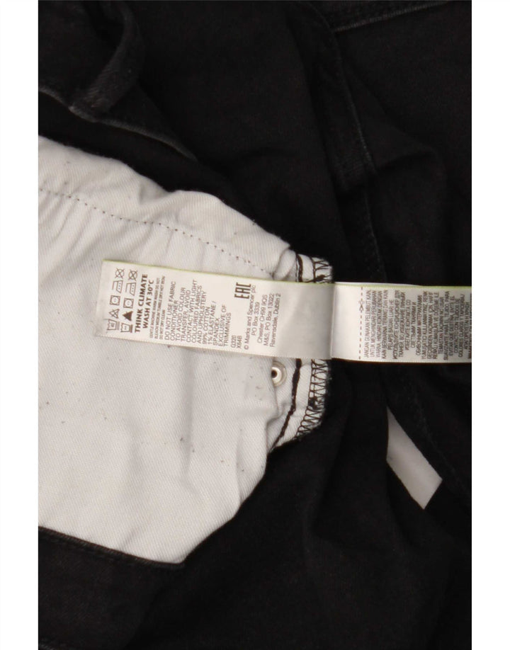 Marks & Spencer Herre Slim Jeans W38 L29 Sort Bomuld