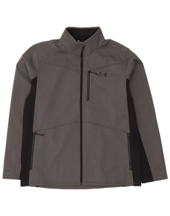 Under Armour Herre træningsdragt Topjakke XL Grå Geometrisk Polyester