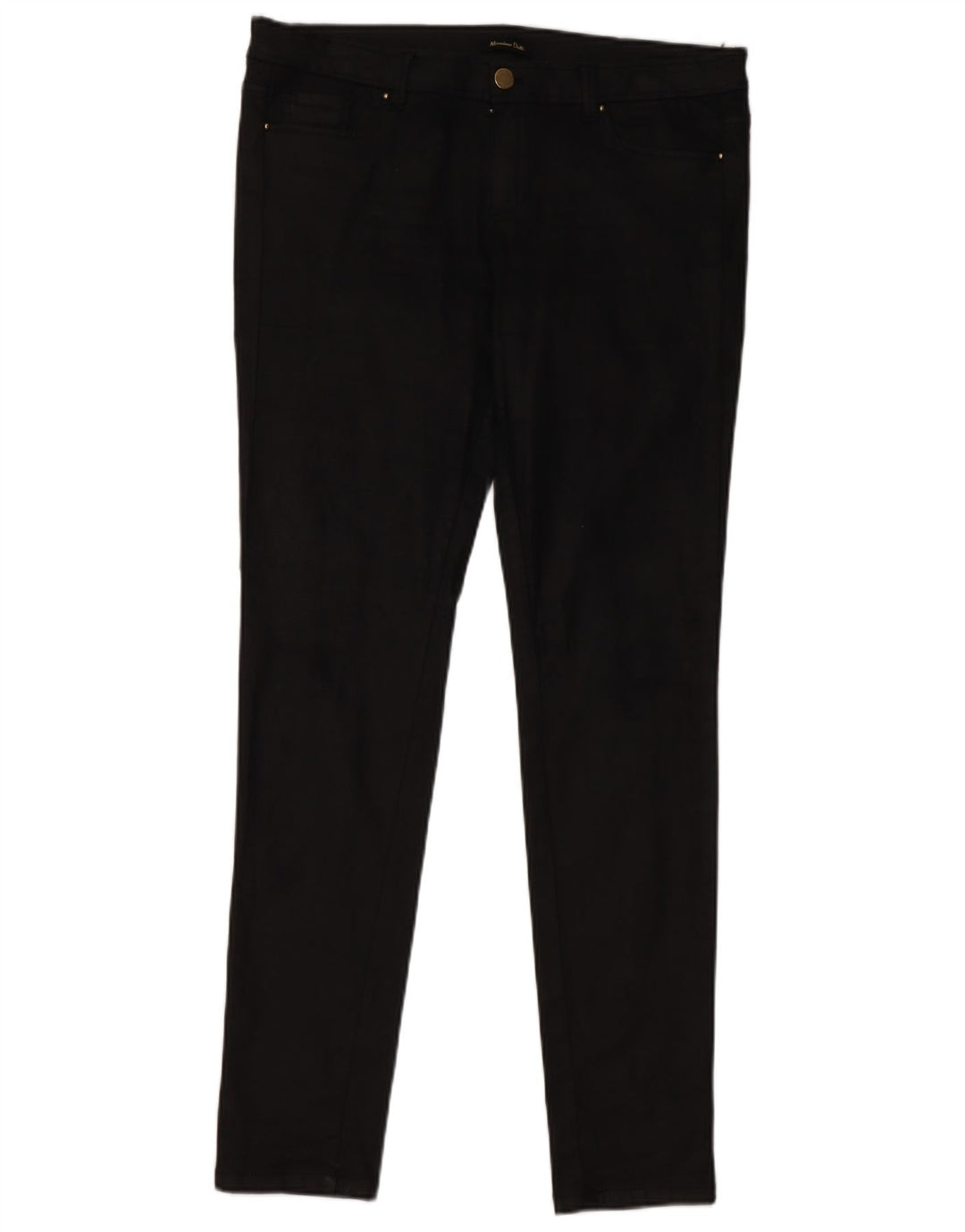 Massimo Dutti Dame Skinny Trousers EU 42 Large W32 L30 Sort