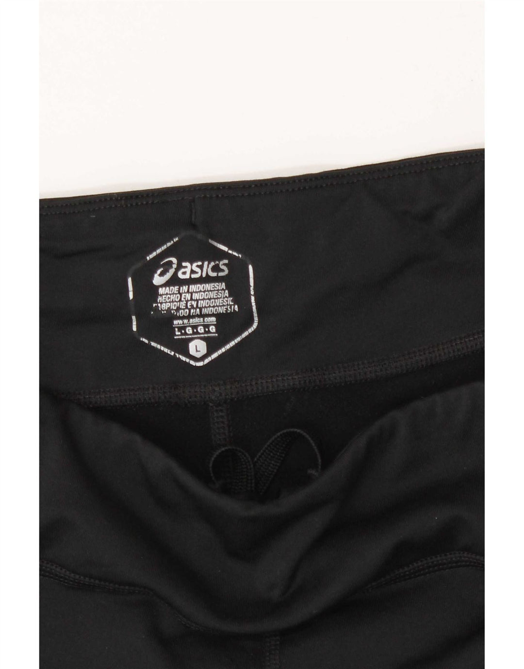 Asics Womens Leggings UK 14 Large Black