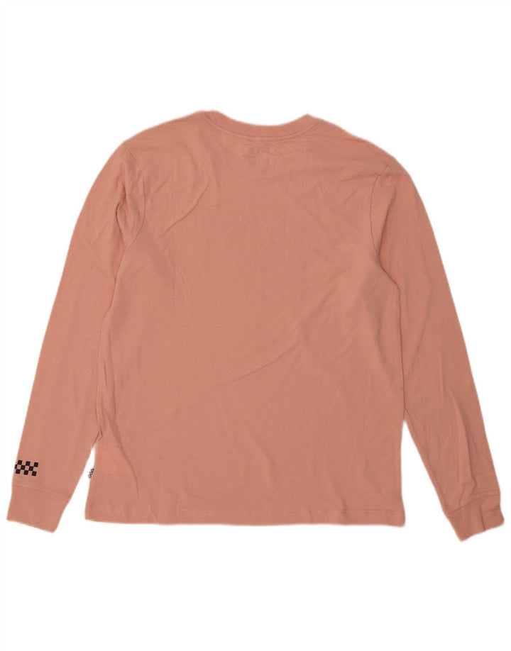 Vans Herre Grafisk Top Langærmet Lille Pink Bomuld