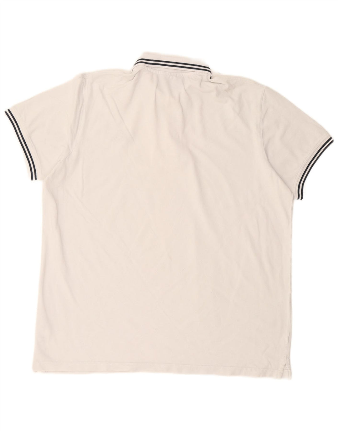 KAPPA Mens Polo Shirt 2XL White Cotton