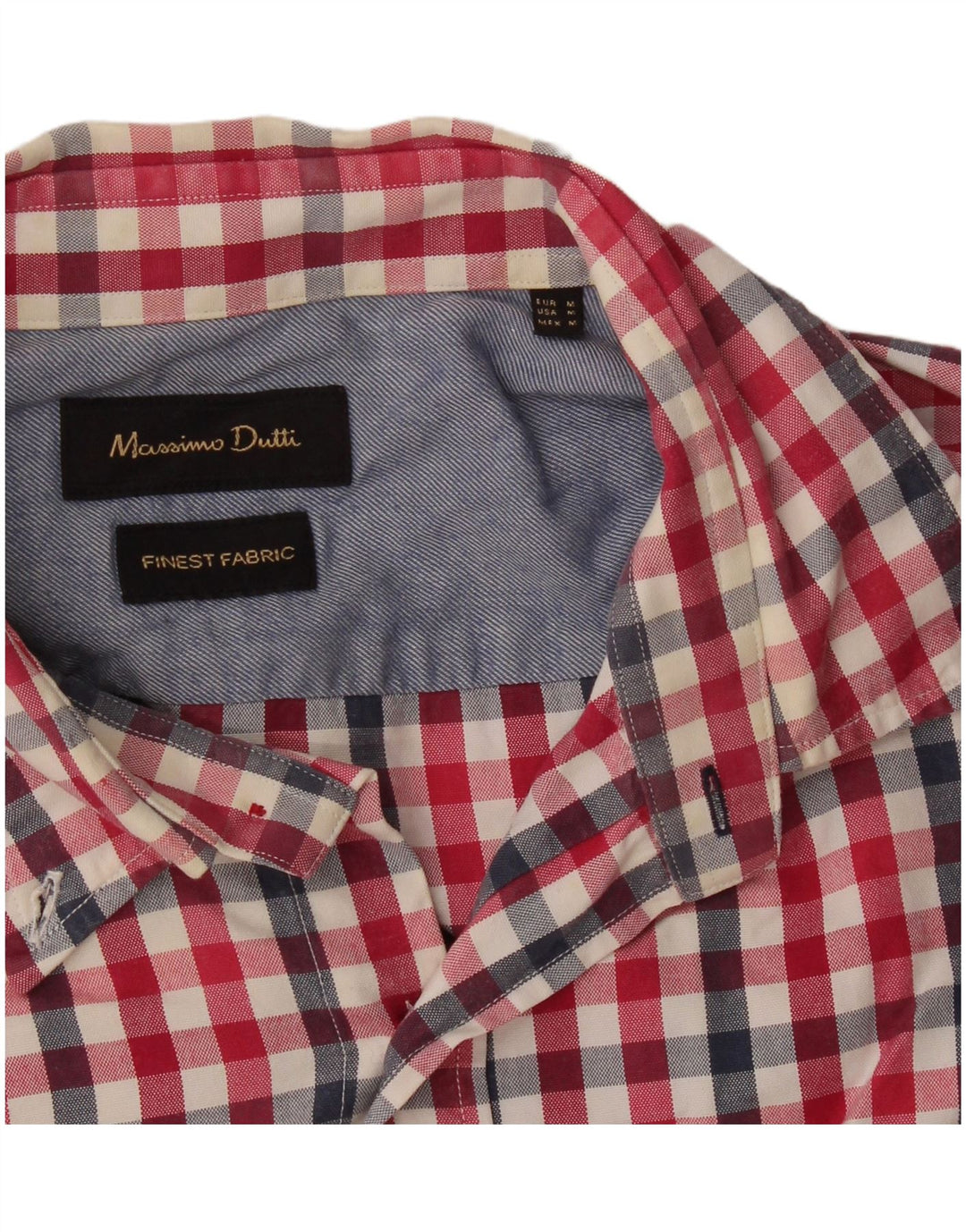 Massimo Dutti Herreskjorte Medium Rød Gingham