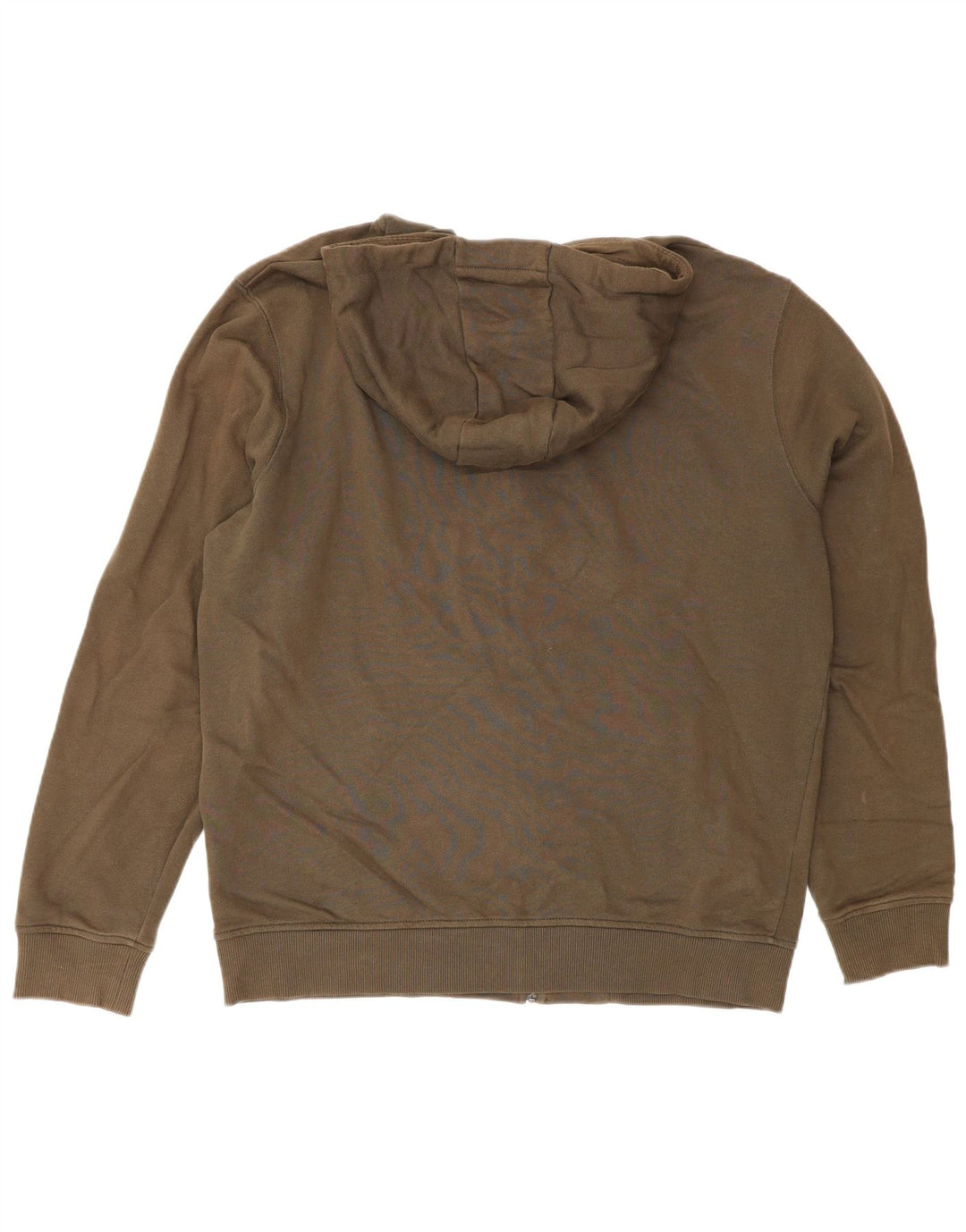 Lyle & Scott Herre Regular Fit Hættetrøje Sweater med lynlås Stor brun bomuld