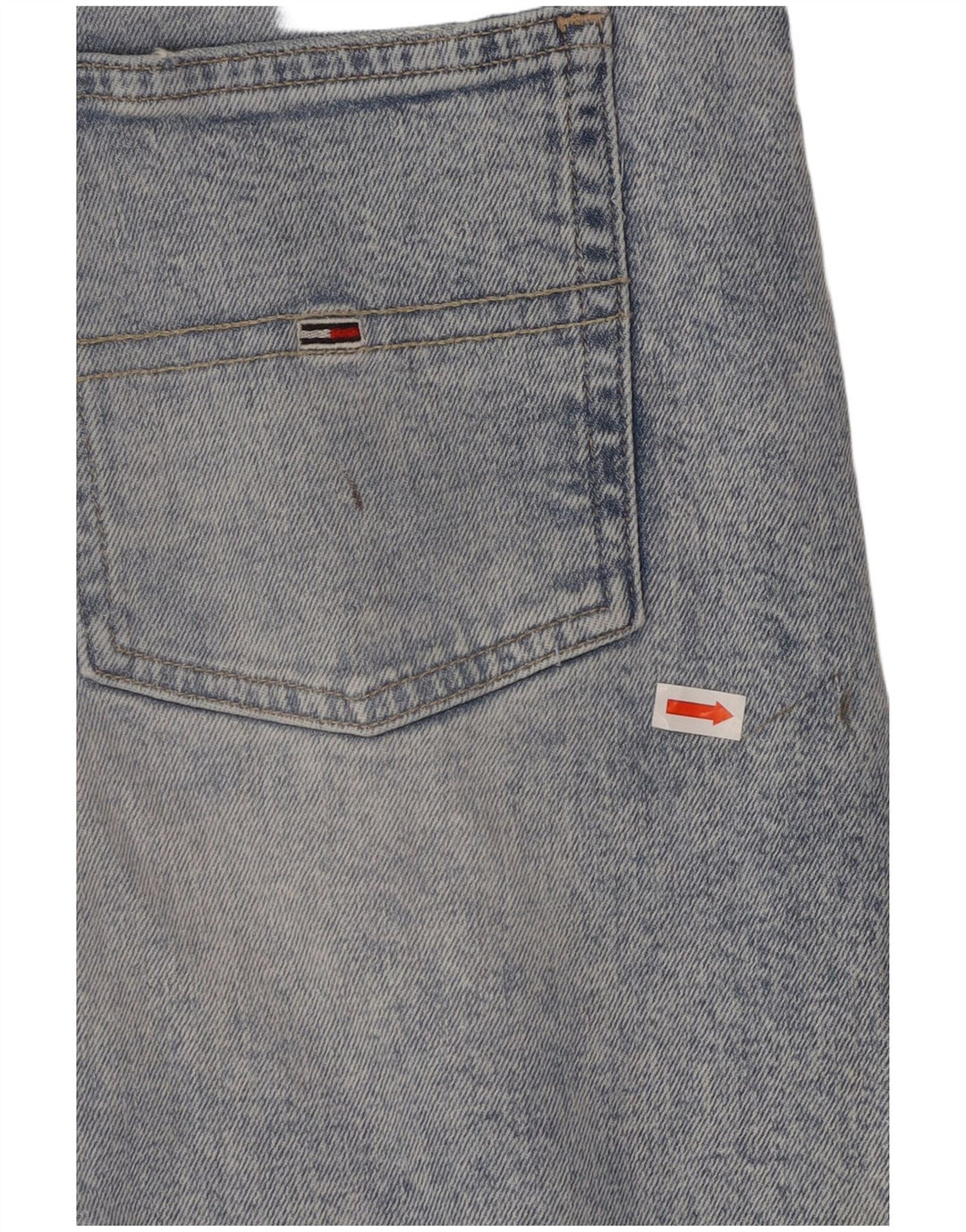 TOMMY HILFIGER Lige jeans til kvinder W28 L26 blå bomuld