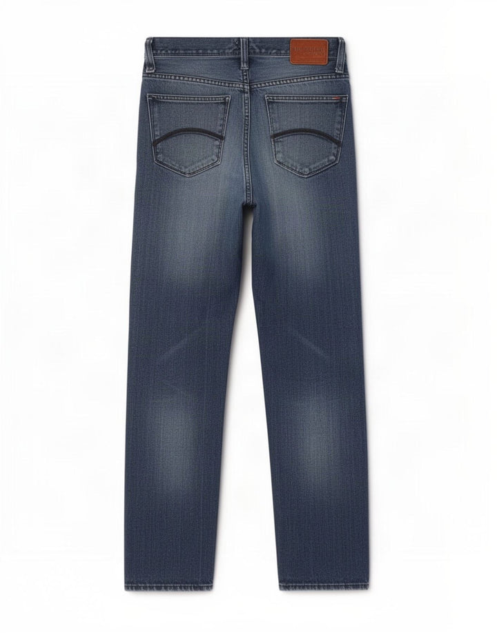 Tommy Hilfiger Straight Jeans til mænd W32 L30 Blå